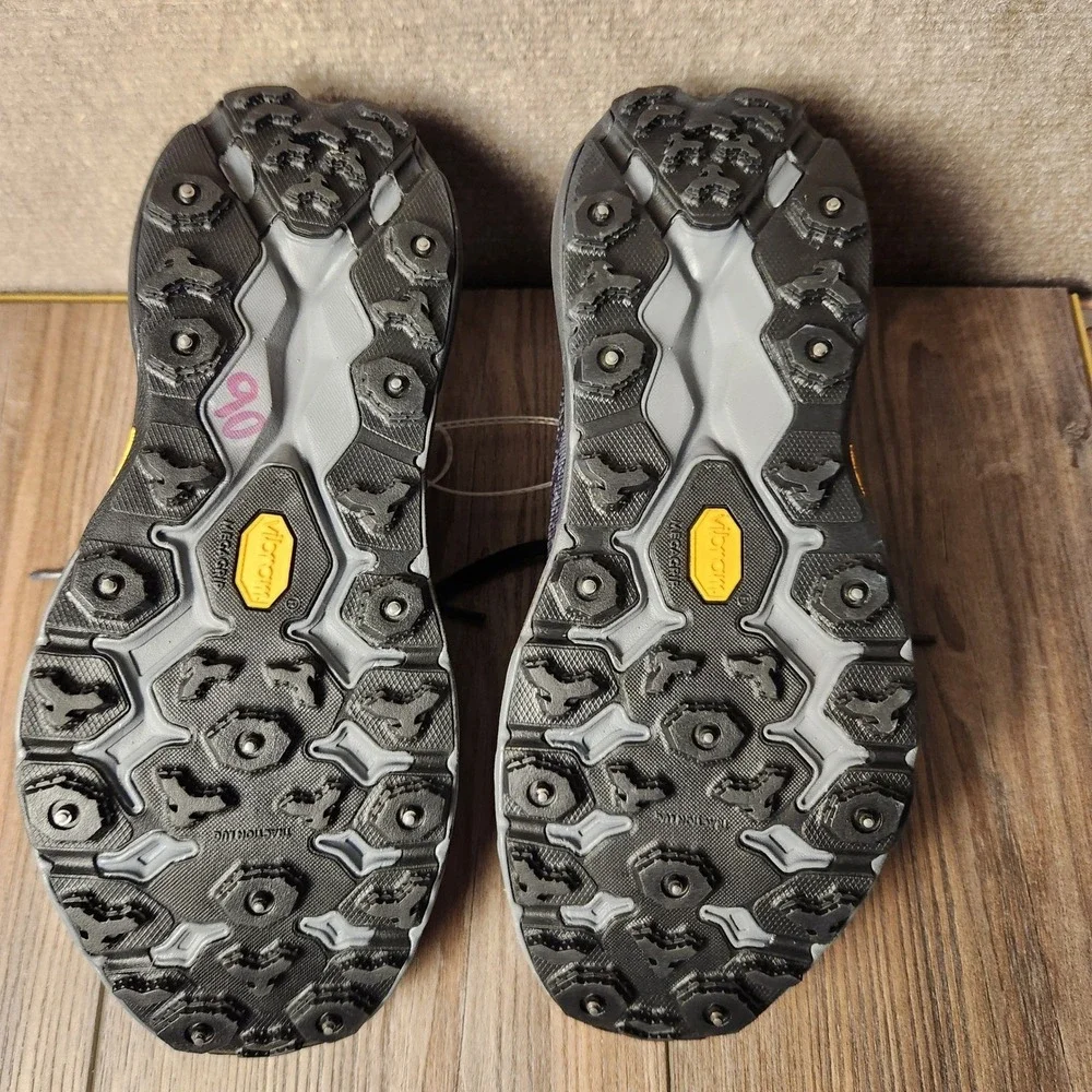 Hoka Speedgoat 5 GTX Mens 10 Black Purple Gore-Tex Trail Running‎ Shoes 1127912